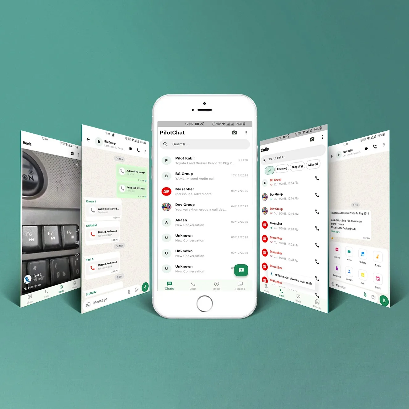 Pilot Chat - Complete Real-Time Messaging & Calling Solution